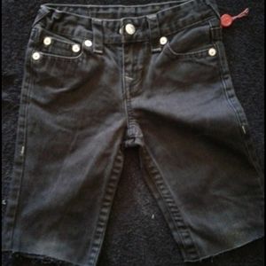 True religion kid shorts size 7 brand new tags